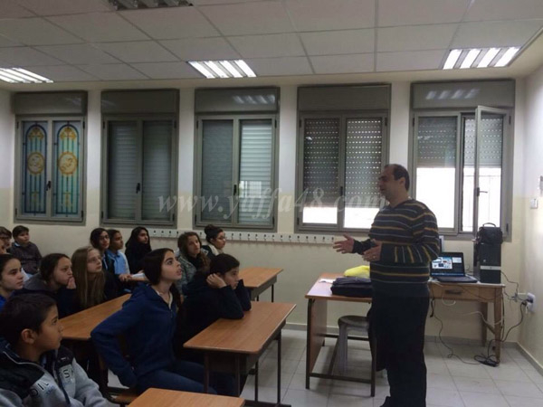  بالصور: محاضرة "الانترنت الآمن" لطلاب مدرسة الفرير بيافا